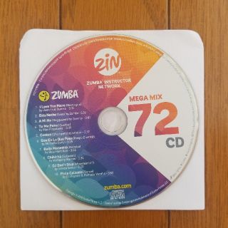 ズンバ(Zumba)のズンバ　
MEGA MIX 72CD
新品(その他)