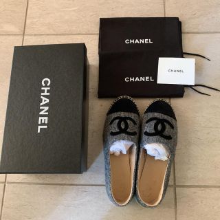 シャネル(CHANEL)のシャネル エスパドリーユ(スリッポン/モカシン)