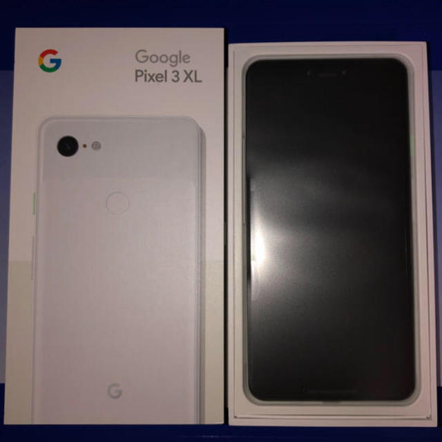SIMフリー済み Google Pixel3 XL 白 - スマートフォン本体