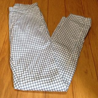 ユニクロ(UNIQLO)のギンガムチェックレギパン＊(カジュアルパンツ)