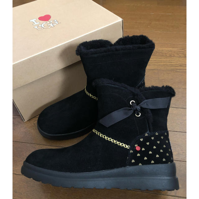 UGG(アグ)のI ❤️ UGG  ブーツ ハート柄 US10 新品 レディースの靴/シューズ(ブーツ)の商品写真