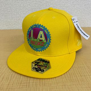 セブンユニオン(7UNION)の◆新品未使用◆7unionキャップ「LA RIDAZ」イエロー 7 5／8(キャップ)