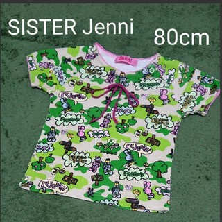 ジェニィ(JENNI)のSISTER Jenni☆80cm キャラクターTシャツ(Tシャツ/カットソー)