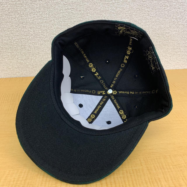 7UNION(セブンユニオン)の◆新品未使用◆7unionキャップ「Ⅶ S」グリーン 7 5／8 メンズの帽子(キャップ)の商品写真