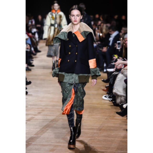 sacai MA-1 スカート サカイ スカート ひざ丈スカート 2022春大特価