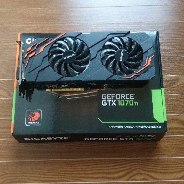 PC/タブレットGIGABYTE GeForceGTX1070ti WINDFORCE 8GB