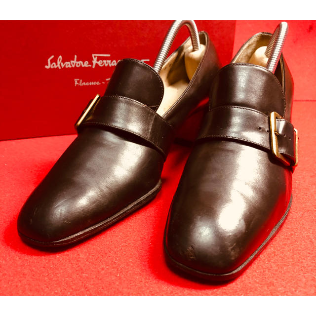 Salvatore Ferragamo(サルヴァトーレフェラガモ)のSalvatore Ferragamo フェラガモ　モンクストラップ　パンプス レディースの靴/シューズ(ハイヒール/パンプス)の商品写真