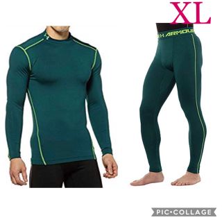 アンダーアーマー(UNDER ARMOUR)の15,400円《新品》UNDER ARMOUR コンプレッション 上下 XL(トレーニング用品)