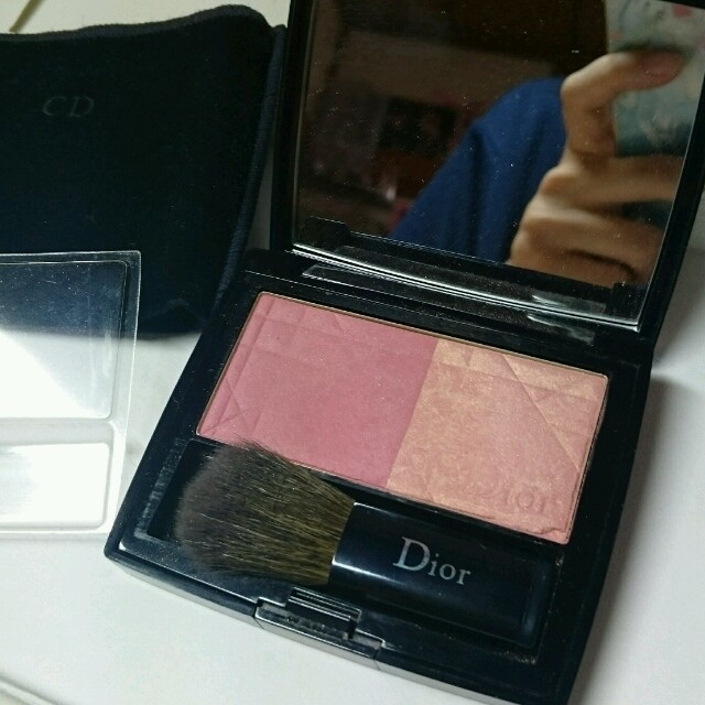 Dior(ディオール)の最終値下げ✩ヴィンテージピンク★チーク コスメ/美容のベースメイク/化粧品(チーク)の商品写真