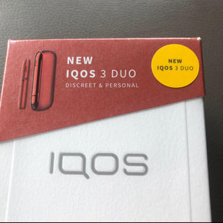 新型 iQOS 3 DUO デュオ 赤 red アイコス ２個 |