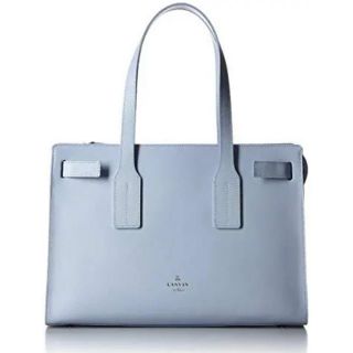 ランバンオンブルー(LANVIN en Bleu)の【未使用】LANVIN en Bleu リュクサンブール トートバッグ ブルー(トートバッグ)