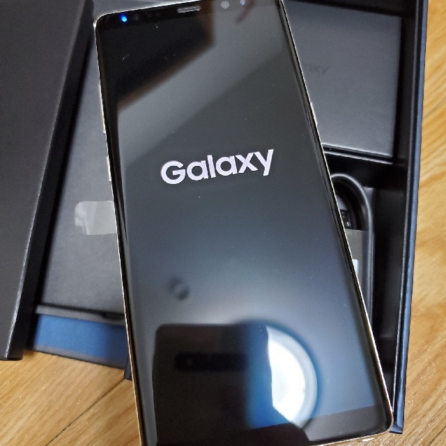 ほぼ未使用品　Galaxy Note 8 Gold  64 GB docomo