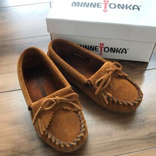 ミネトンカ(Minnetonka)のRIN様専用★ミネトンカ スエード モカシン★US12★18cmくらい★キッズ (スリッポン)