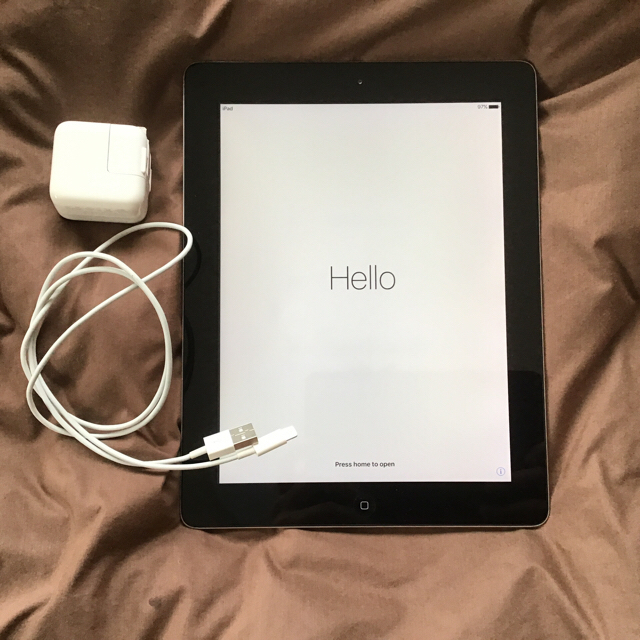 人気 iPad 第4世代 128GB 箱あり おまけ付き スマホ/家電/カメラ PC