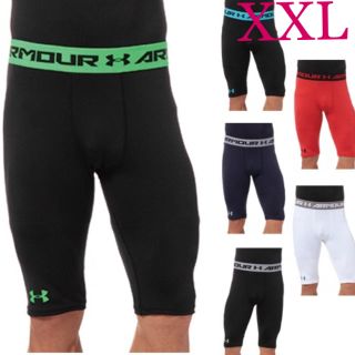 アンダーアーマー(UNDER ARMOUR)の(訳)《新品》UNDER ARMOUR コンプレッション ショートタイツ XXL(レギンス/スパッツ)