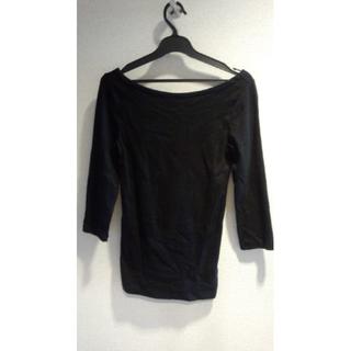 ギャップ(GAP)のGAP モダン バレエバックTシャツ　ブラック　XXS(Tシャツ(長袖/七分))