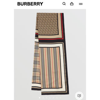 バーバリー(BURBERRY)のハチ様専用バーバリー スカーフ 新品未使用 2019SS(バンダナ/スカーフ)