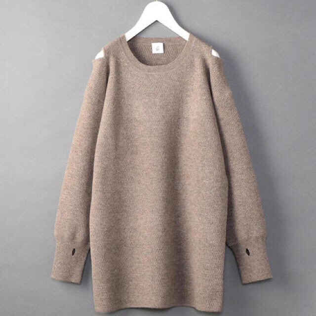 6(ROKU) SHOULDER 2HOLE KNIT