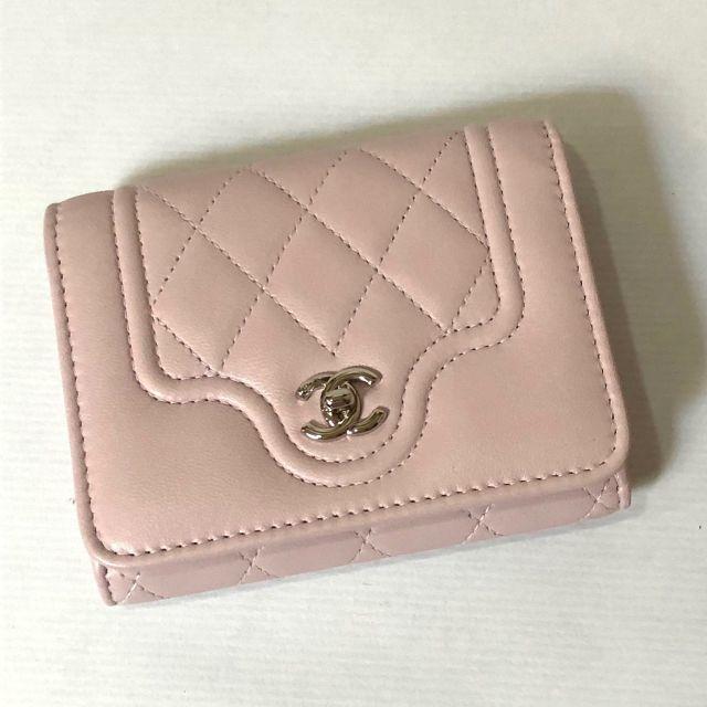 ★新品★正規店購入★ CHANEL シャネル コインケース ピンク レザー