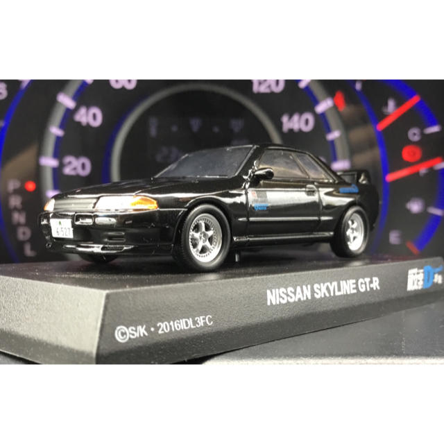 日産(ニッサン)の京商 1/64 新劇場版 頭文字D 夢現 スカイライン GT-R R32 中里毅 エンタメ/ホビーのおもちゃ/ぬいぐるみ(ミニカー)の商品写真