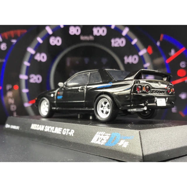 日産(ニッサン)の京商 1/64 新劇場版 頭文字D 夢現 スカイライン GT-R R32 中里毅 エンタメ/ホビーのおもちゃ/ぬいぐるみ(ミニカー)の商品写真