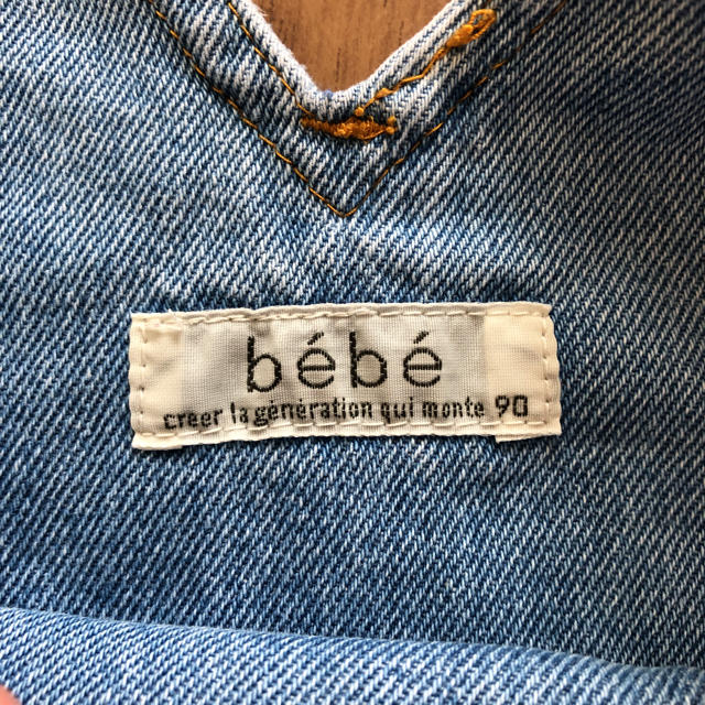 BeBe(ベベ)のあーちゃんy様専用！サロペット 女の子 90 オーバーオール キッズ/ベビー/マタニティのキッズ服女の子用(90cm~)(ワンピース)の商品写真