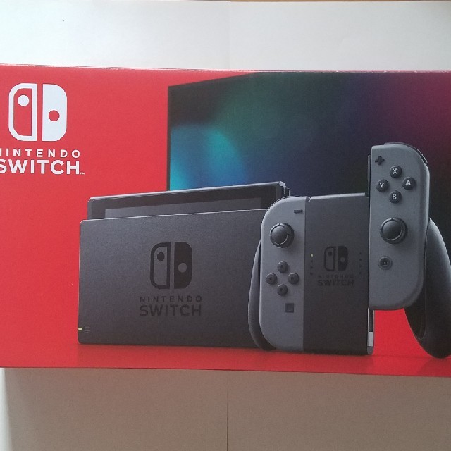 新品未開封 NintendoSwitch ニンテンドースイッチ本体 グレー 新型