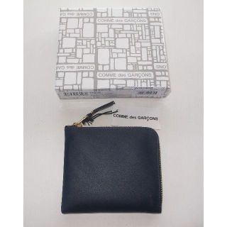 コムデギャルソン(COMME des GARCONS)のコムデギャルソン navy コインケース L字 財布 wallet SA3100(コインケース/小銭入れ)