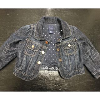 ギャップ(GAP)の美品 GAP Gジャン 80cm(ジャケット/コート)