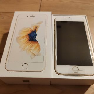 新品未使用 iPhone6s 32G ゴールド SIMロック解除済 - スマートフォン本体