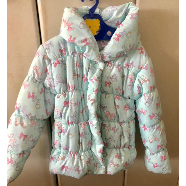 motherways(マザウェイズ)のマザウェイズ中綿ジャケット キッズ/ベビー/マタニティのキッズ服女の子用(90cm~)(コート)の商品写真