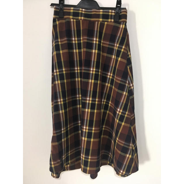 GU(ジーユー)のGU 秋物 チェックスカート レディースのスカート(その他)の商品写真