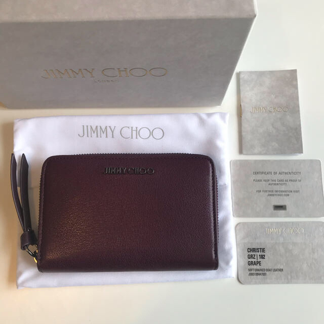 新品 JIMMY CHOO ジップアラウンド ウォレット ジミーチュウ 財布