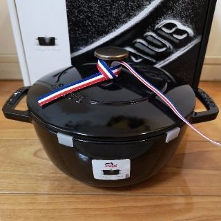 STAUB - ストウブ Wa-NABE M シャイニーブラック 新品の通販 by