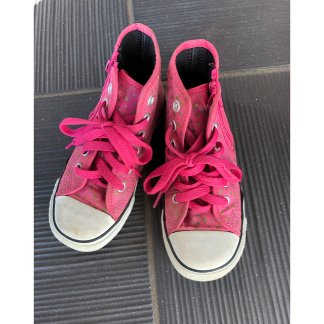 CONVERSE(コンバース)のコンバース ハイカット キッズ 18cm キッズ/ベビー/マタニティのキッズ靴/シューズ(15cm~)(スニーカー)の商品写真