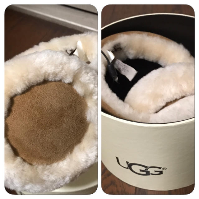 UGG(アグ)のゆーみん様専用☆お値下げ☆美品☆耳あて ボア 未使用に近い 保管品 アグ UGG レディースのファッション小物(イヤーマフ)の商品写真