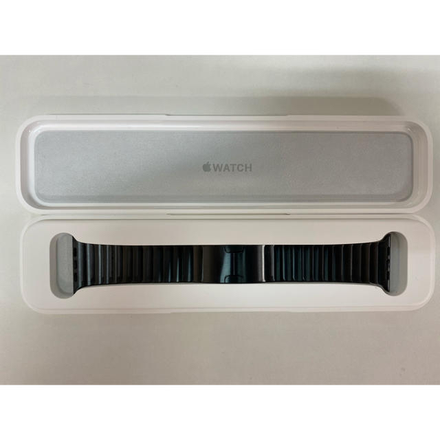 Apple純正 42mm スペースブラックリンクブレスレット ケース付き 品質