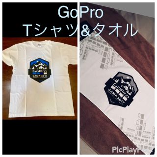 ゴープロ(GoPro)のGoPro 2017 camp event のTシャツ&タオル　限定品(ビデオカメラ)