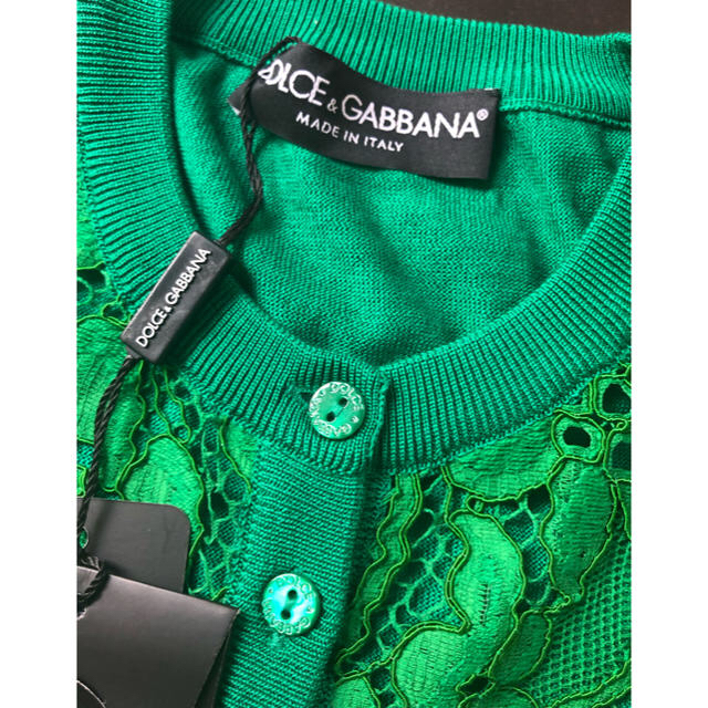 DOLCE&GABBANA(ドルチェアンドガッバーナ)のsoraさま♫Dolce&Gabbanaドルチェ&ガッバーナ レースカーディガン レディースのトップス(ニット/セーター)の商品写真