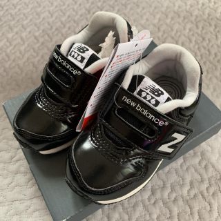 ニューバランス(New Balance)のニューバランス 996 エナメルブラック 13.5㎝(スニーカー)