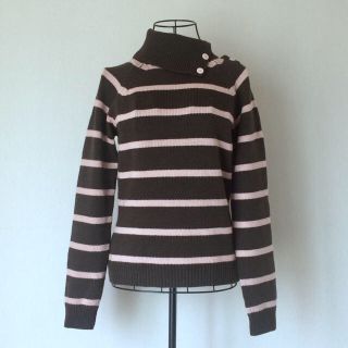 ポールスミス(Paul Smith)のPaul Smith women  変形タートルネック ウール ニット サイズM(ニット/セーター)