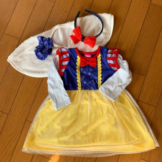 ハロウィンなりきりプリンセス白雪姫ディズニー仮装(ワンピース)