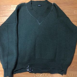 ラフシモンズ(RAF SIMONS)のRAF simons 18ss オーバーサイズニット(ニット/セーター)