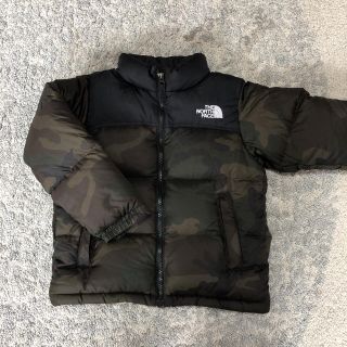 ザノースフェイス(THE NORTH FACE)のノースフェイス キッズ ダウン 迷彩(ジャケット/上着)