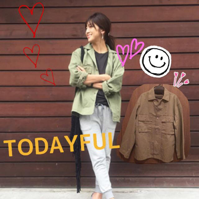 TODAYFUL(トゥデイフル)のTODAYFUL♡今季新作 レディースのジャケット/アウター(ミリタリージャケット)の商品写真