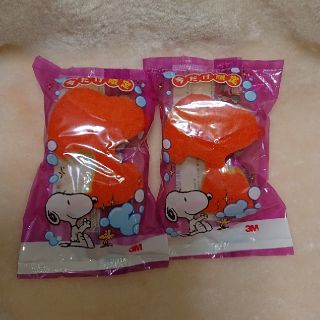 スヌーピー(SNOOPY)の【スヌーピー】3M スポンジ 非売品(洗顔ネット/泡立て小物)