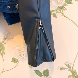 LANVIN en Bleu - 【LANVIN ランバン】レザーデニムライダース