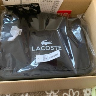 シュプリーム(Supreme)のSupreme LACOSTE Small Messenger Bag  最安値(メッセンジャーバッグ)