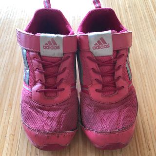 アディダス(adidas)のアディダス  シューズ   21.5cm  ピンク  (スニーカー)