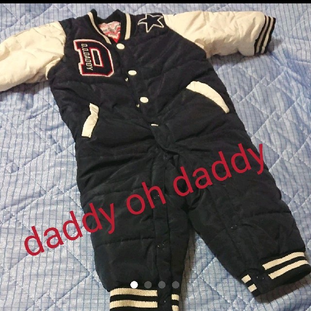 daddy oh daddy(ダディオーダディー)のダディ アウターロンパース 80 キッズ/ベビー/マタニティのベビー服(~85cm)(ロンパース)の商品写真